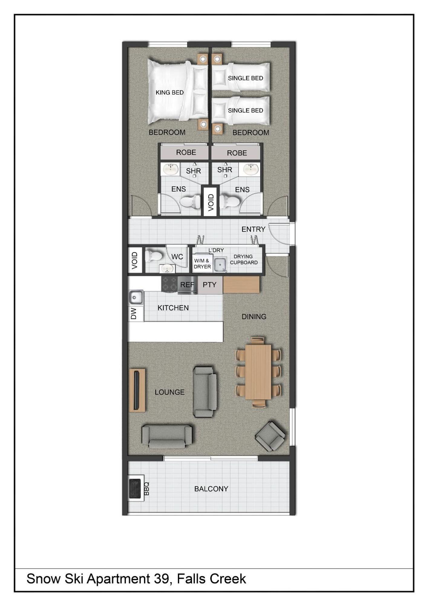 Snow Ski Apartments 39 Falls Creek Exterior photo